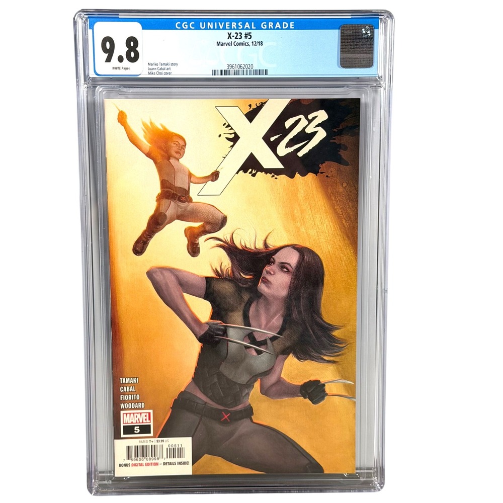 Marvel X-23 #5 CGC 9.8 Mike Choi Cover Mariko Tamaki 2018 USA
